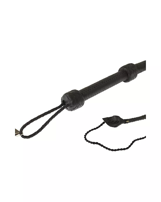 Bound X Saddle Leather Whip