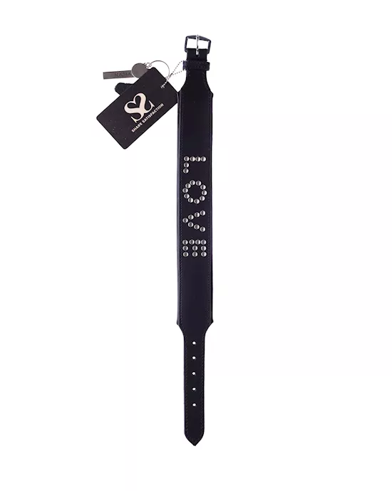 Bound X Love Studded Collar