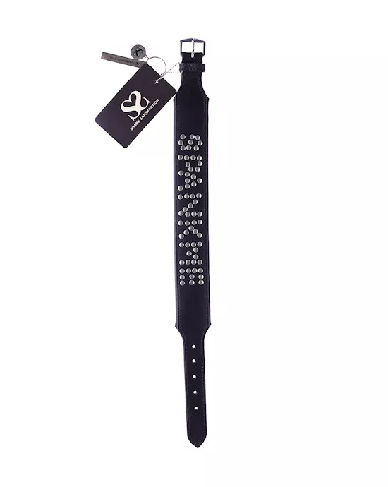 Bound X Spank Me Studded Collar