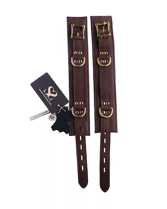 Bound X Calfskin Ankle Cuffs