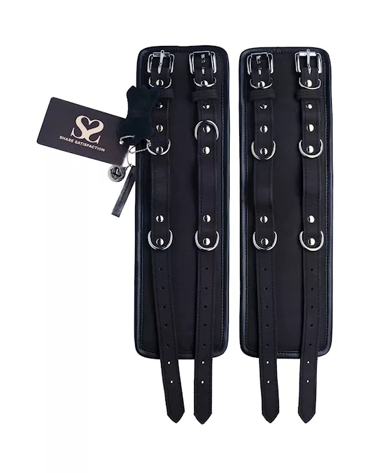 Bound X Double Wide Nubuck Leather Ankle Cuffs