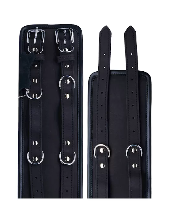 Bound X Double Wide Nubuck Leather Ankle Cuffs