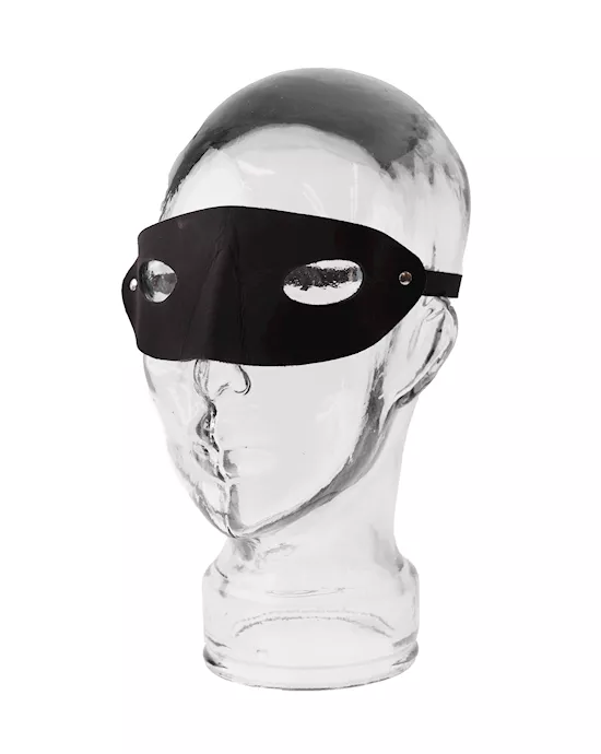 Bound X Leather Eye Mask