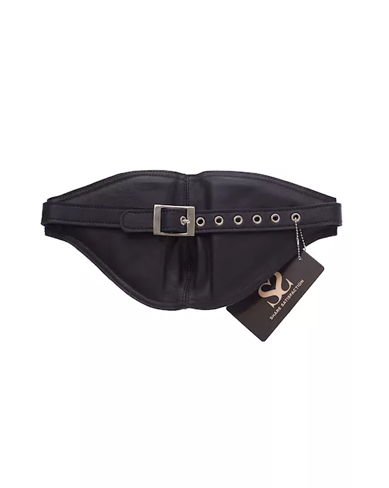 BlindfoldcalfsoftyleatherpaddedwithcalfleatherlinningHeavyduty