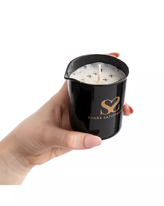 Share Satisfaction Massage Candle - Vanilla
