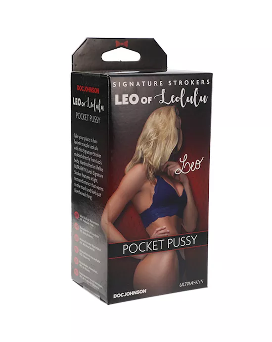 Signature Strokers Ultraskyn Leo of Lulu Pocket Pussy