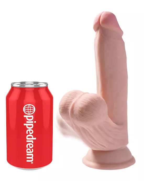 King Cock Triple Density Cock With Swinging Balls