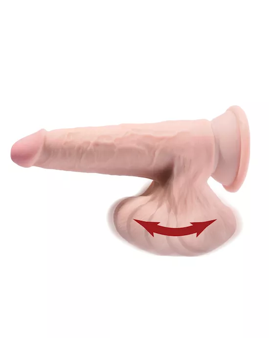 King Cock Triple Density Cock With Swinging Balls