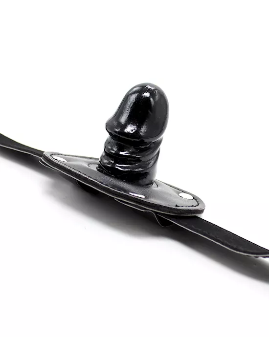 Short Penis Gag with Lock