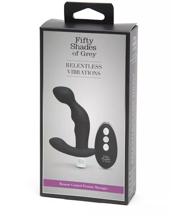 Fifty Shades of Grey Relentless Vibrations Prostate Vibe - 6 Inch