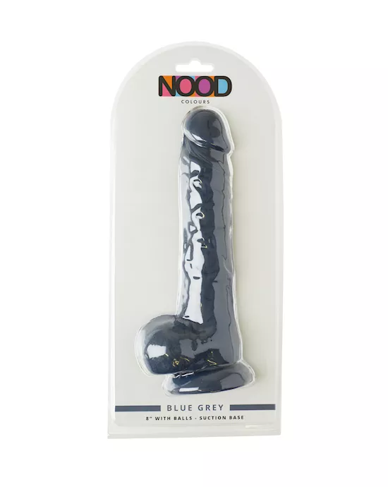 Nood Colours 8 Inch RealSkin Dildo