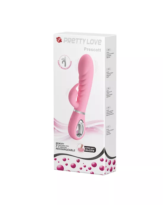 Prescott Rabbit Vibrator - 7.9 Inch