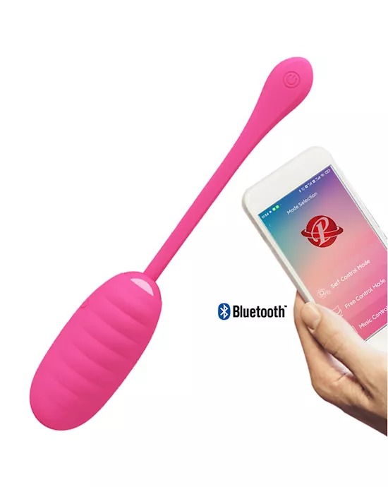 Kirk Liquid Silicone Remote Egg Vibrator - 7.7 Inch