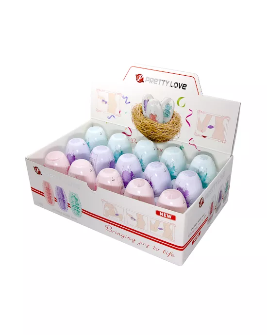 Pretty Love Double Sided Egg Bulk - 15 Pack