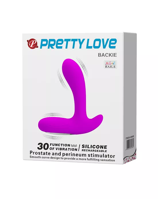 Becky With The Backie Anal Vibrator