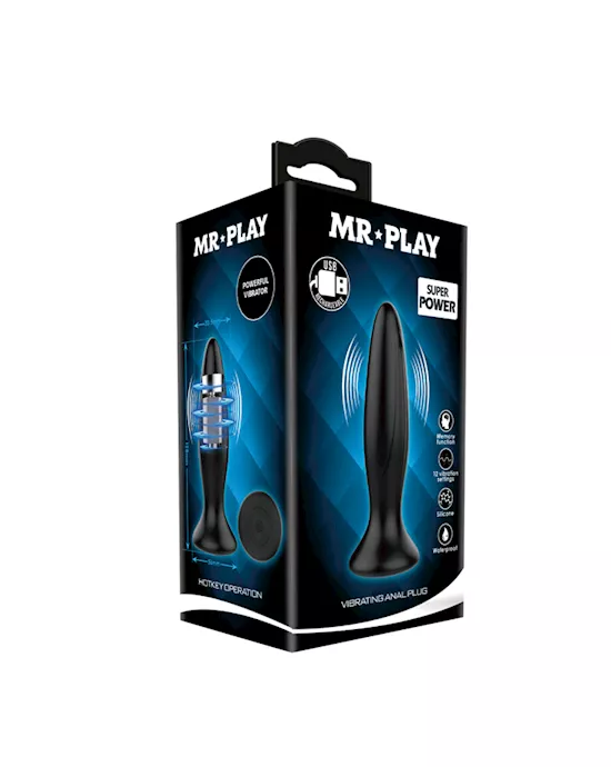Mr Play Vibrating Anal Plug