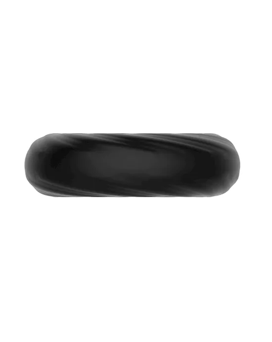 Spiral Ripples Silicone Cock Ring