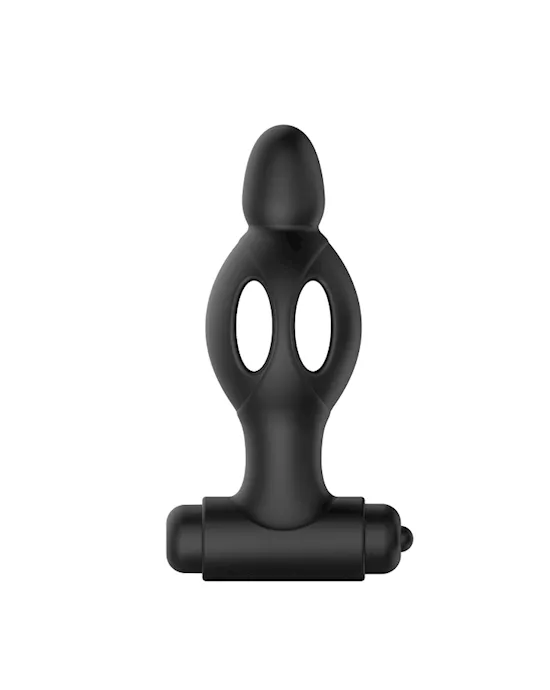 Mr. Play Vibrating Collapsible Anal Plug - 4.6 Inch
