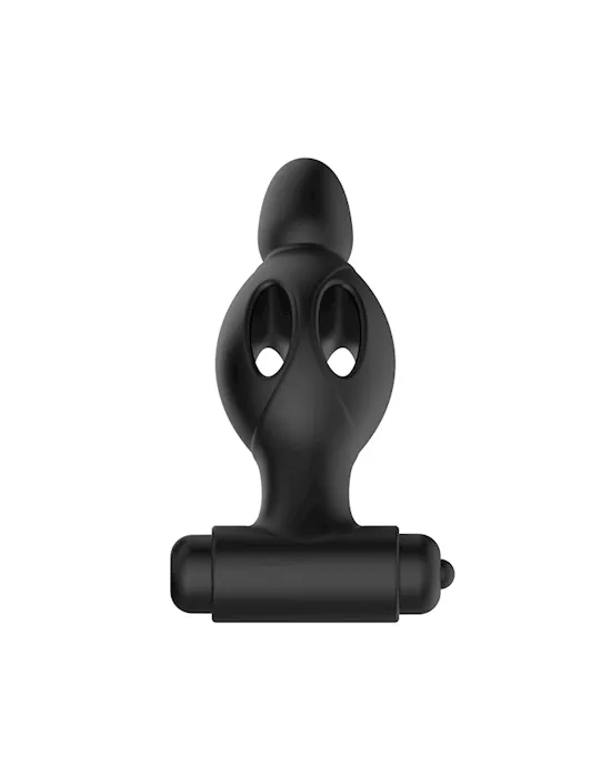 Mr. Play Vibrating Collapsible Anal Plug - 4.6 Inch