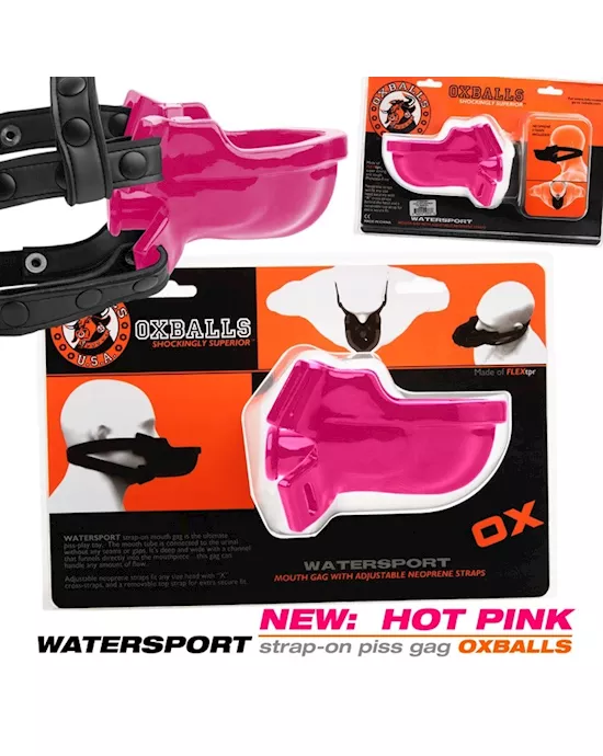 WATERSPORT strap on gag
