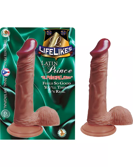 LIFELIKES PRINCE DILDO - 6 Inch