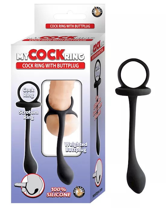 Cockring With Buttplug