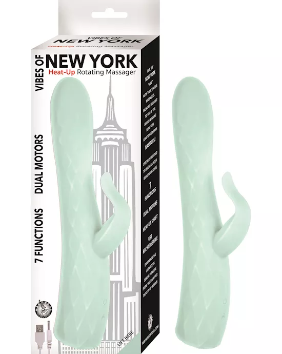 Nass Toys Vibes of New York Heat Up Rotation Massager