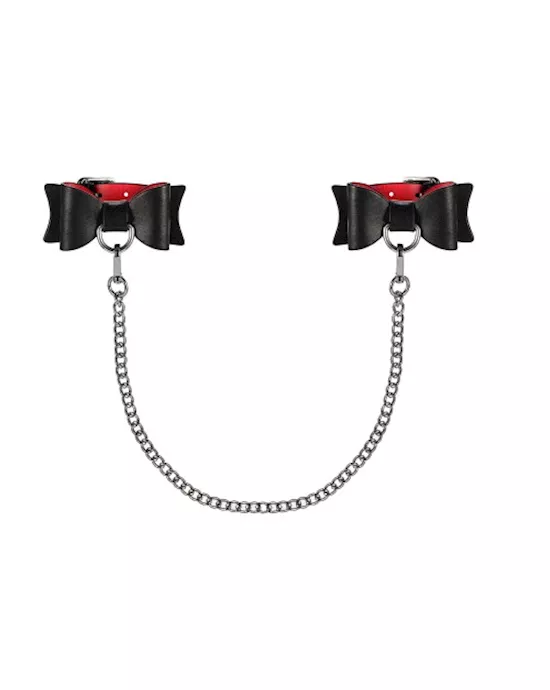 Obsessive Bow Cuffs