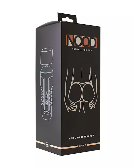 Nood Anal Masturbator in Casing