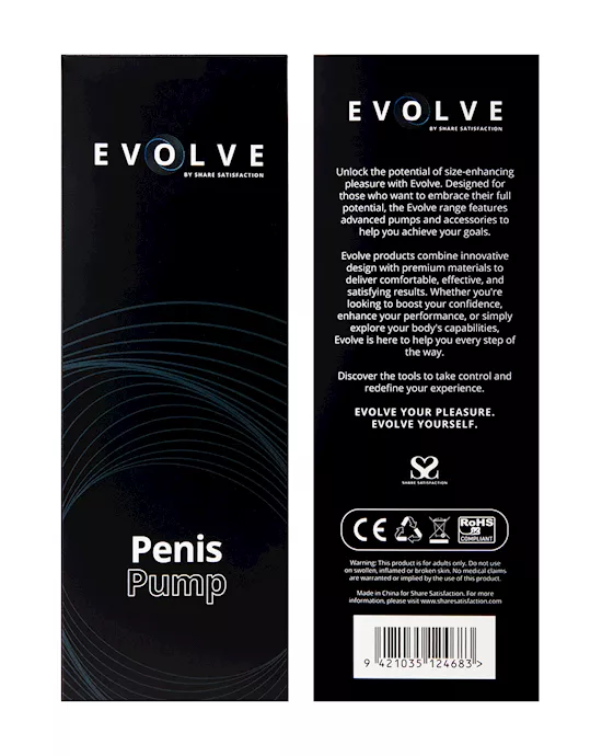 Evolve Ascend Penis Pump
