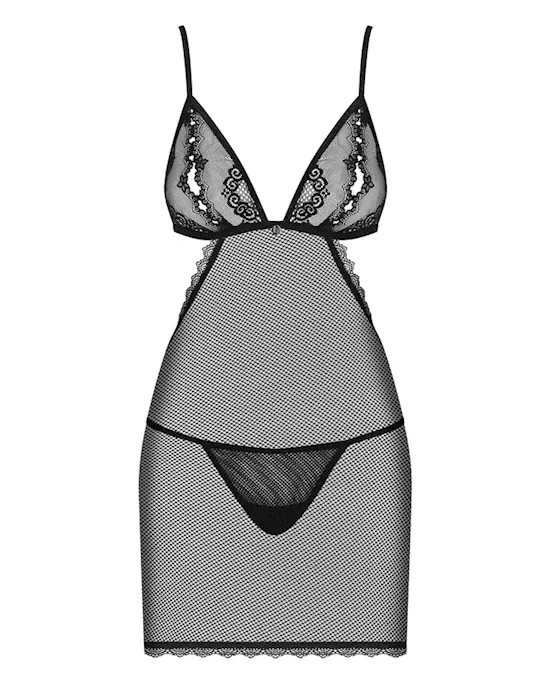 Obsessive Millagro - Chemise and Thong