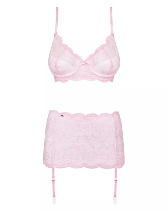 Obsessive Girlly - Set with Garter Belt