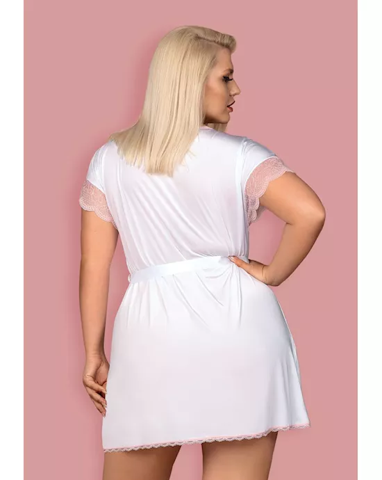Obsessive Girlly - Peignoir and Thong