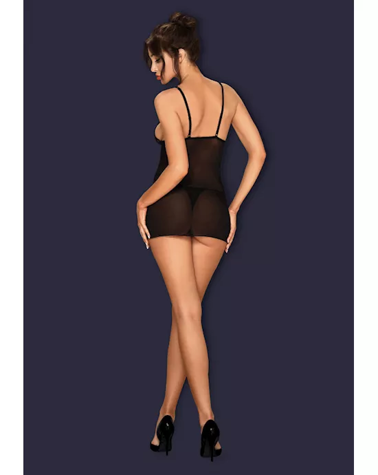Obsessive Lucita - Chemise and Thong