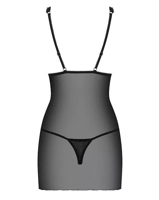 Obsessive Lucita - Chemise and Thong