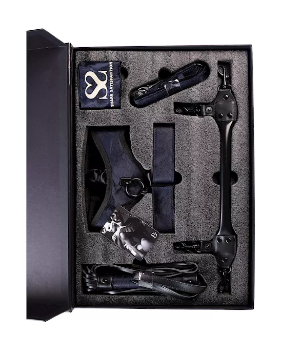 Bound Luxury Posture Collar Bondage Set