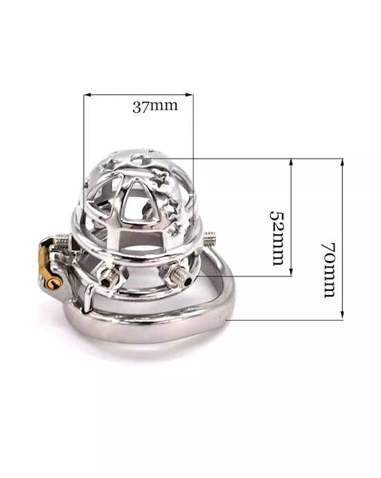 KinKi Solitary Confinement Chastity Cage