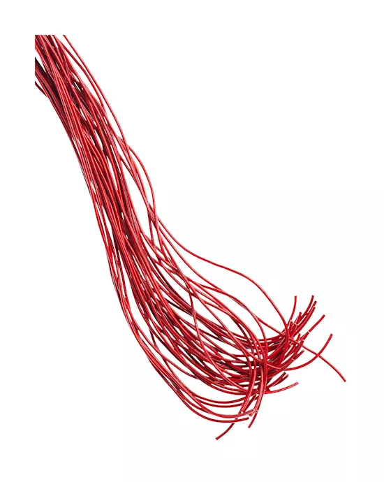 Bound X Leather Cord Flogger