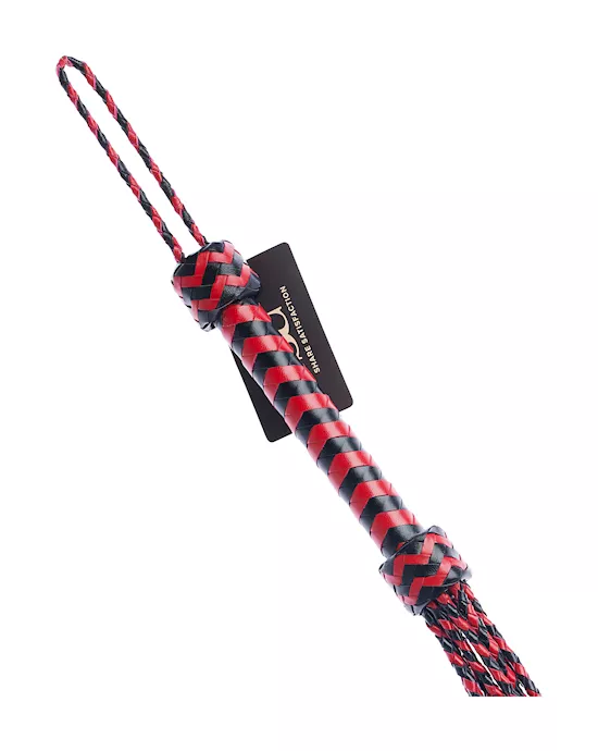 Bound X Leather Leaf Tip Cat O Nine Tails