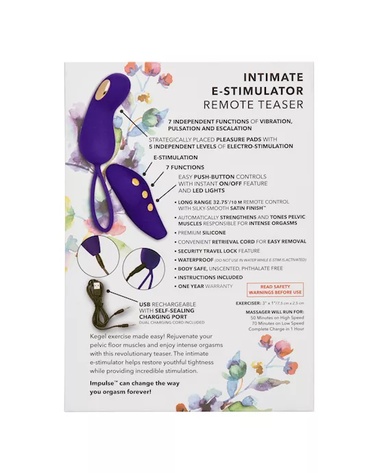 Impulse Initimate E-Stimulator Remote Teaser