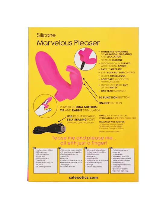 Mini Marvels Silicone Marvelous Pleaser