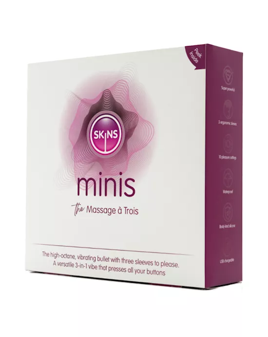 Skins Minis Massage A Trois Bullet Set