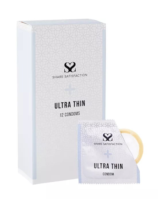 ShareSatisfactionUltraThinCondoms-12pack
