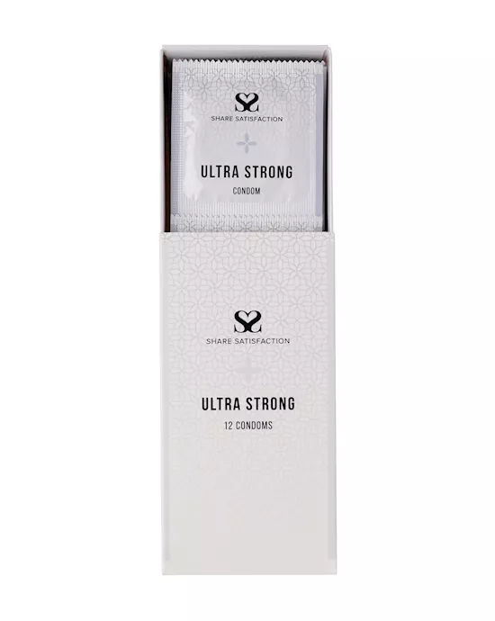Share Satisfaction Ultra Strong Condoms - 12 Pack