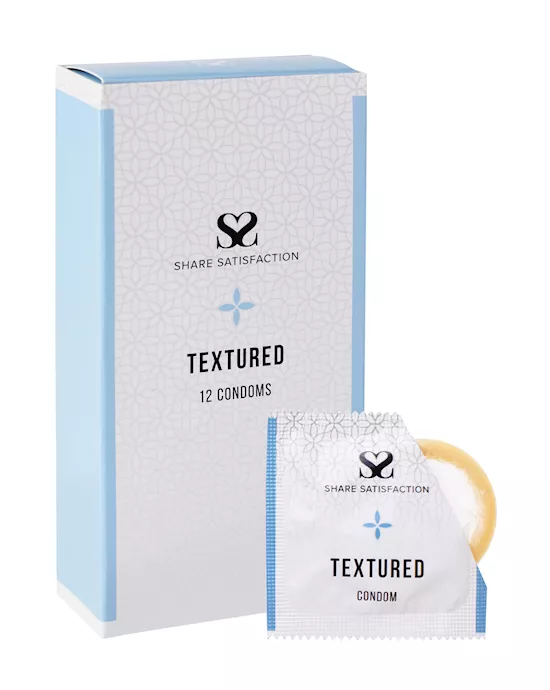 ShareSatisfactionTexturedCondoms-12pack