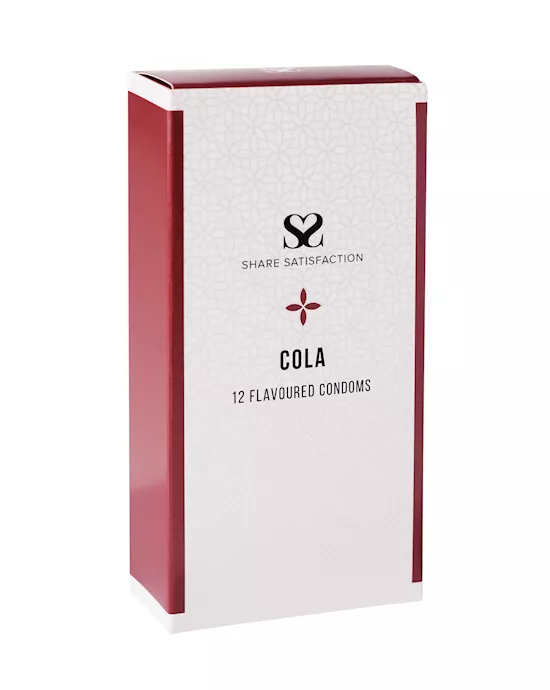 Share Satisfaction Cola Flavoured Condoms 12 Pack