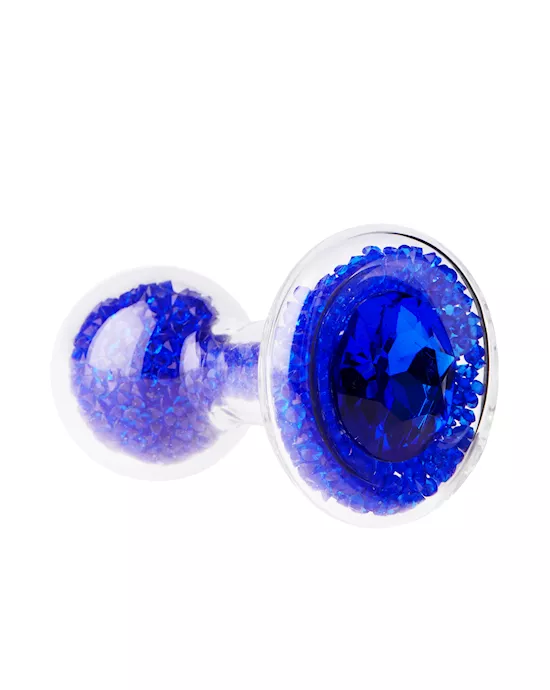Lucent Crystalline Glass Butt Plug