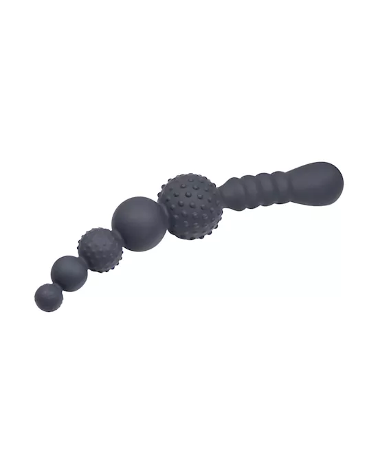 Amore Studded Anal Bead Rod