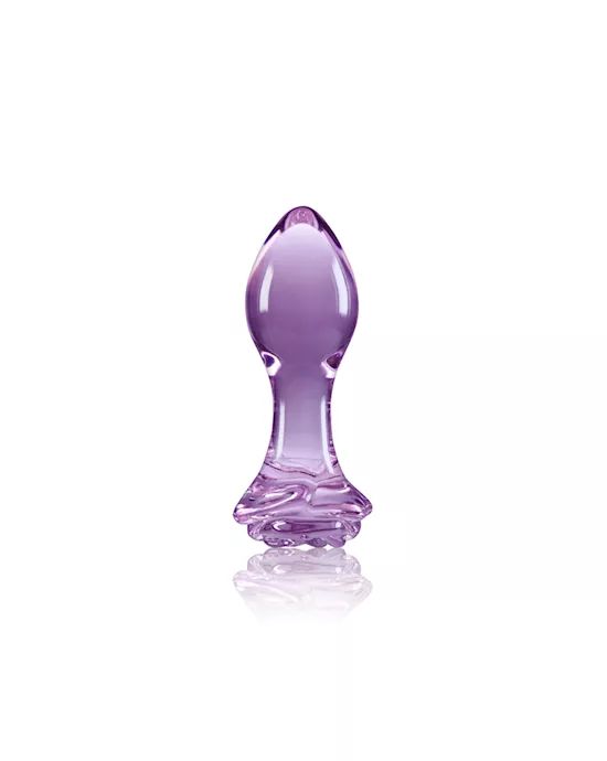Crystal Rose Butt Plug