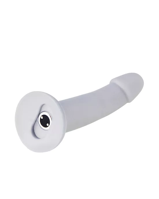 Nood Colours Silver Dildo with Bullet